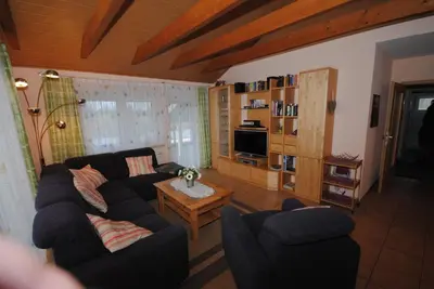 TV/Unterhaltungsangebot in der Unterkunft Ferienhaus Nordstern