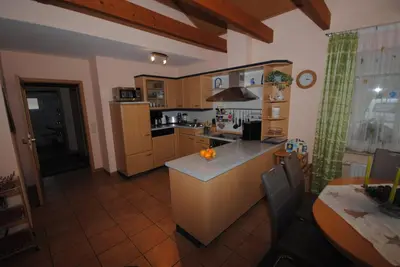 Küche/Küchenzeile in der Unterkunft Ferienhaus Nordstern