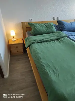 Ein Bett oder Betten in einem Zimmer der Unterkunft Sealion Seelöwe Trischenweg 1