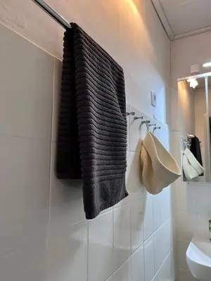 Ein Badezimmer in der Unterkunft Ferienwohnung Nordseenest