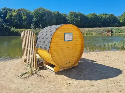 Naturlandschaft in der Nähe des Campingplatzes