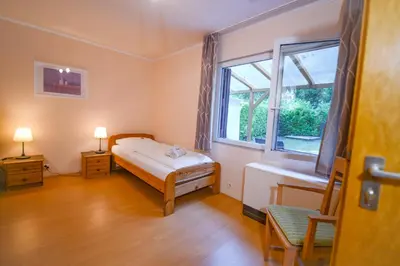 Ein Bett oder Betten in einem Zimmer der Unterkunft Zum Surgrund ZS08