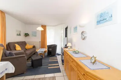Ein Sitzbereich in der Unterkunft Pavillion Nr 9
