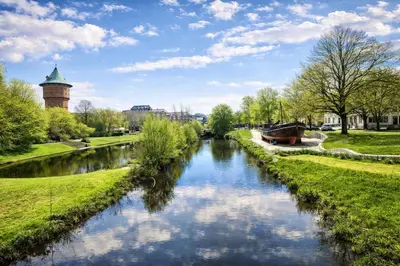 Naturlandschaft in der Nähe des Hotels
