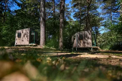 Grundriss der Unterkunft Sleep Space 2 - Green Tiny Spot Cuxhaven Wernerwald