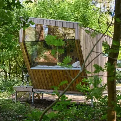 Sleep Space 1 - Green Tiny Spot Cuxhaven Wernerwald