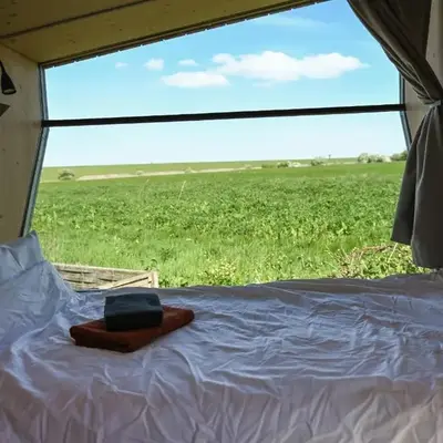 Sleep Space 3 - Green Tiny Spot Cuxhaven Altenbruch