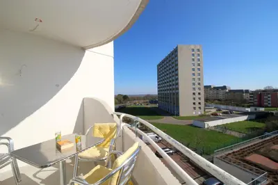 Ein Balkon oder eine Terrasse in der Unterkunft Lord Nelson 414