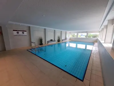 Der Swimmingpool an oder in der Nähe von Terrassenhaus, FeWo 96