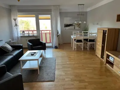 Küche/Küchenzeile in der Unterkunft Terrassenhaus, FeWo 41