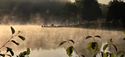 Naturlandschaft in der Nähe des Ferienhauses