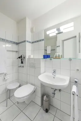 Ein Badezimmer in der Unterkunft Am Grooten Steen - Seehund