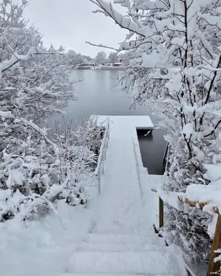 Luxuswohnwagen Zander am Kransburger See 002 im Winter