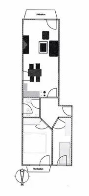 Grundriss der Unterkunft Oasis 4