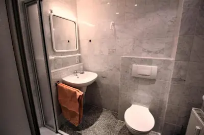 Ein Badezimmer in der Unterkunft Borkum 6