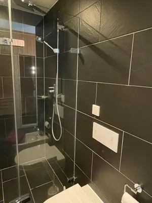 Ein Badezimmer in der Unterkunft Moin im Deichgraf