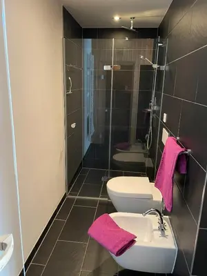 Ein Badezimmer in der Unterkunft Moin im Deichgraf