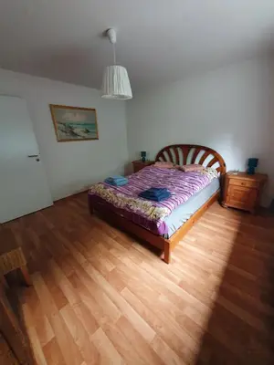 Ein Bett oder Betten in einem Zimmer der Unterkunft Schöneworth Bahrdorf