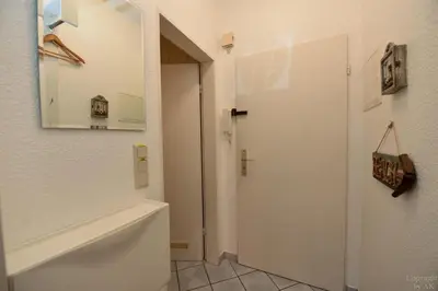 Ein Badezimmer in der Unterkunft Haus Elisabeth Appartement ELI12