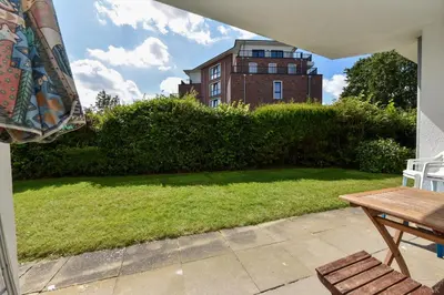 Ein Garten an der Unterkunft Haus Kehrwieder Appartement KEHR8