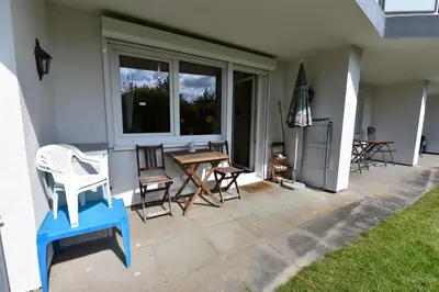 Ein Balkon oder eine Terrasse in der Unterkunft Haus Kehrwieder Appartement KEHR8