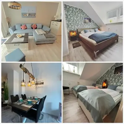 Ferienwohnung Watt un Leev in direkter Strand & Citynähe von Büsum