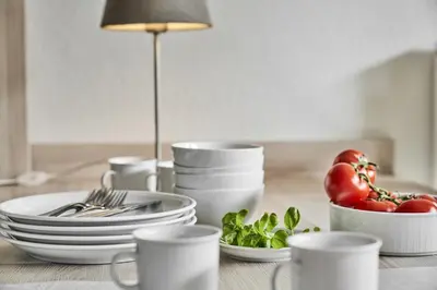 Essen in der Ferienwohnung oder in der Nähe