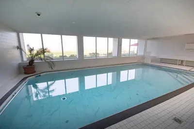 Der Swimmingpool an oder in der Nähe von Haus am Sahlenburger Strand FeWo 15