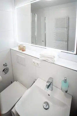 Ein Badezimmer in der Unterkunft Vogelsand - 328