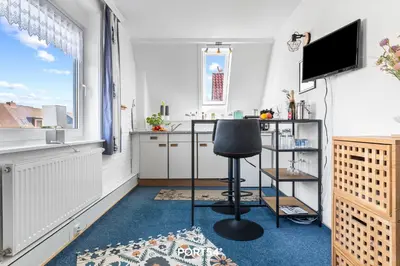 TV/Unterhaltungsangebot in der Unterkunft Ferienwohnung Hausboot an der Lagune Kombüse Büsum