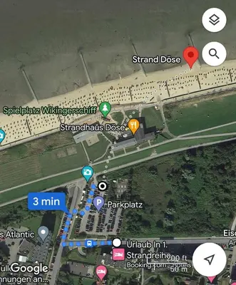 Grundriss der Unterkunft Haus Jan am Strand Wohnung - 215