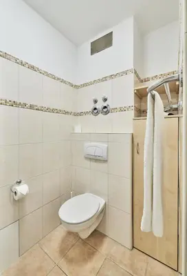 Ein Badezimmer in der Unterkunft Leuchtfeuer - 8