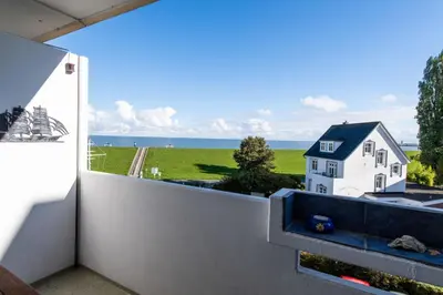 Ein Balkon oder eine Terrasse in der Unterkunft Nautic - 306