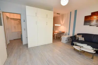 Ein Sitzbereich in der Unterkunft Haus 