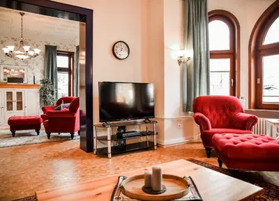 TV/Unterhaltungsangebot in der Unterkunft Villa Heimfried Büsum