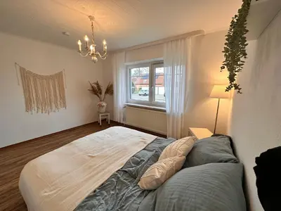 Ein Bett oder Betten in einem Zimmer der Unterkunft Watt‘n Traum
