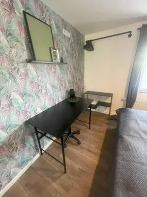 Ein Bett oder Betten in einem Zimmer der Unterkunft GRYT Home - Appartment L - Nähe Nordsee