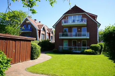 Ein Garten an der Unterkunft Kurpark Domizil Wohnung 2