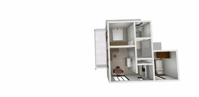 Grundriss der Unterkunft Kurpark Domizil 4