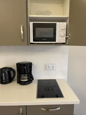 Küche/Küchenzeile in der Unterkunft Traumhafte Ferienwohnung 