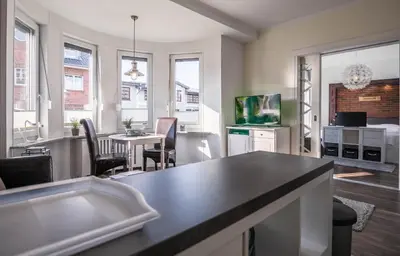 TV/Unterhaltungsangebot in der Unterkunft Haus Wellen und Meer Apartment 1
