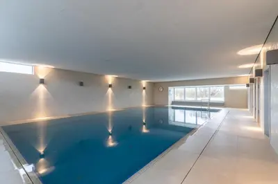 Der Swimmingpool an oder in der Nähe von Haus Atlantic