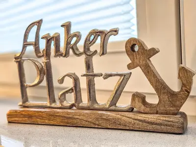 Ein Zertifikat, Auszeichnung, Logo oder anderes Dokument, das in der Unterkunft Ankerplatz - Dorumer Sielhuus 8 ausgestellt ist