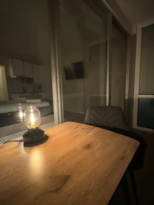 Küche/Küchenzeile in der Unterkunft Traumhafte Ferienwohnung - direkter Meerblick - 50m zum Strand in Cuxhaven Duhnen in 1A Lage im Haus Seehütte