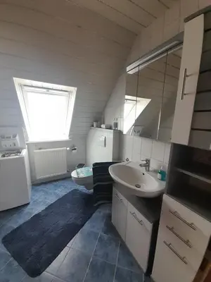 Küche/Küchenzeile in der Unterkunft Ferienwohnung Stefan Schwiemann