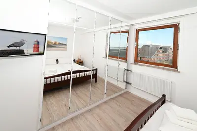 TV/Unterhaltungsangebot in der Unterkunft Büsumer Hochhaus Meerblick 2
