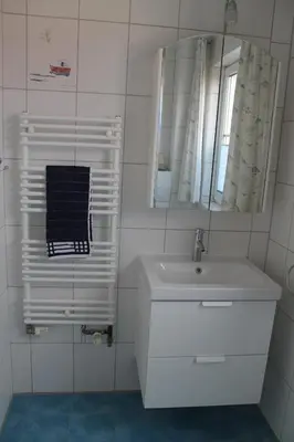 Ein Badezimmer in der Unterkunft Ferienhaus Pia