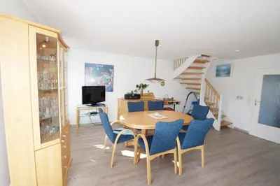 TV/Unterhaltungsangebot in der Unterkunft Ferienhaus Helder