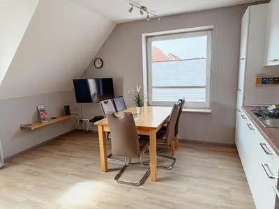 TV/Unterhaltungsangebot in der Unterkunft Appartement Stader Str 3