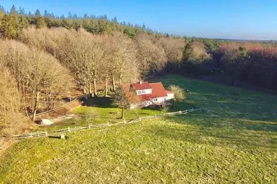 Naturlandschaft in der Nähe des Ferienhauses